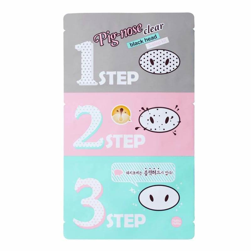 Pig Nose Clear Blackhead 3-Step Kit - K-beauty glow