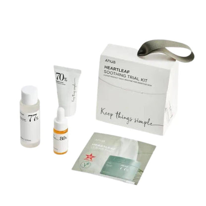 ANUA SOOTHING TRIAL KIT(TONER 40ML+LOTION 20ML+AMPOULE 10ML+PAD 2EA)