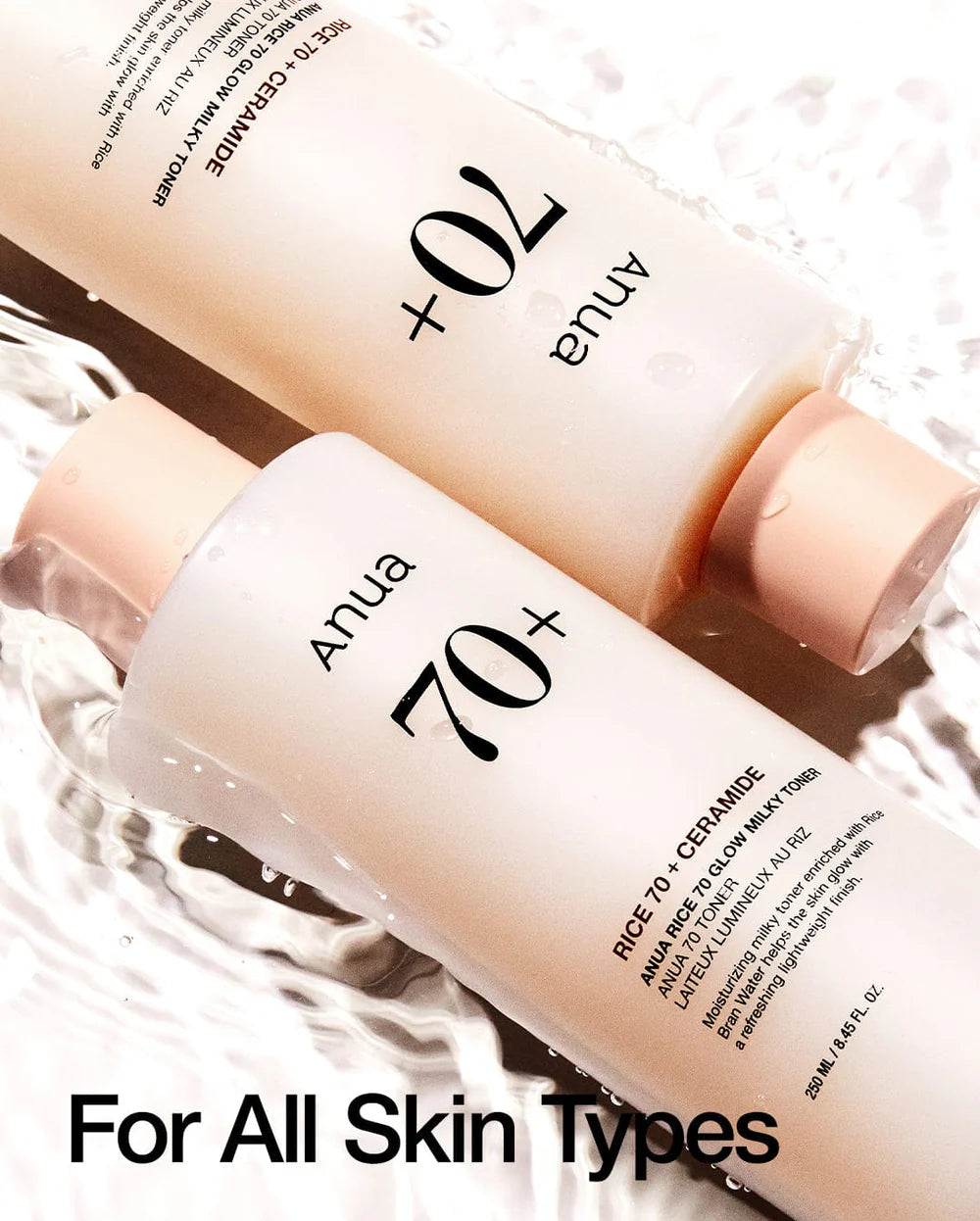 RICE 70 GLOW MILKY TONER 250ML