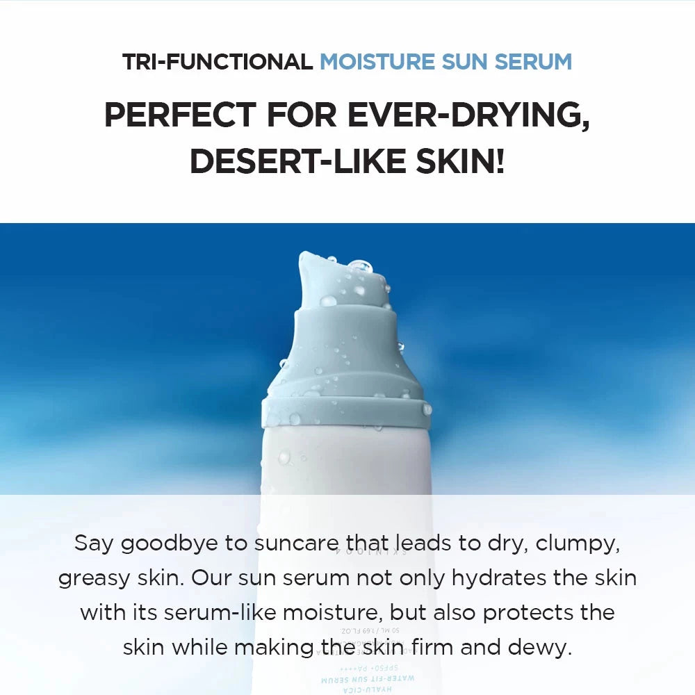 Hyalu-Cica Water-Fit Sun Serum SPF50+ PA++++