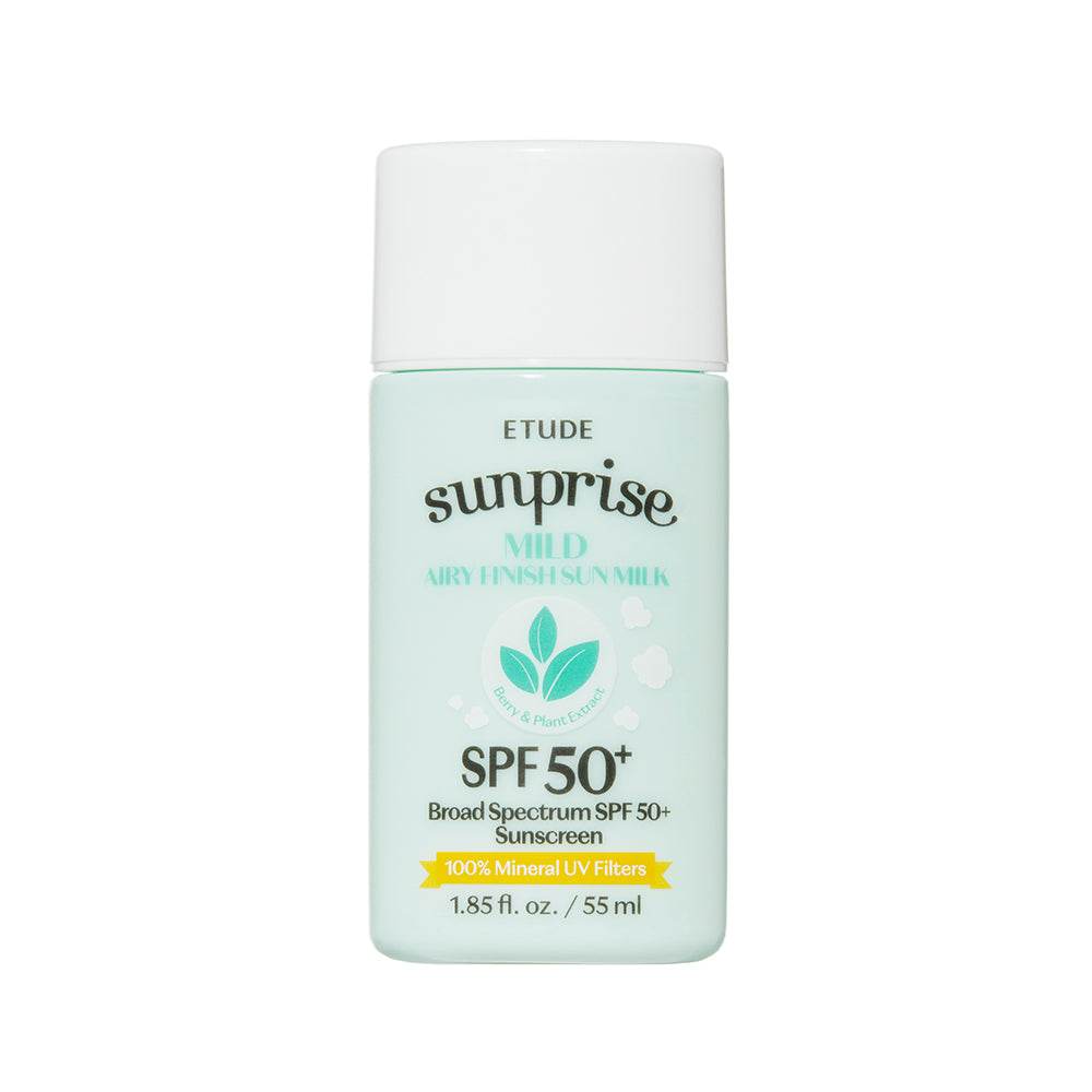 Sunprise Mild Airy Finish Sun Milk - K-beauty glow